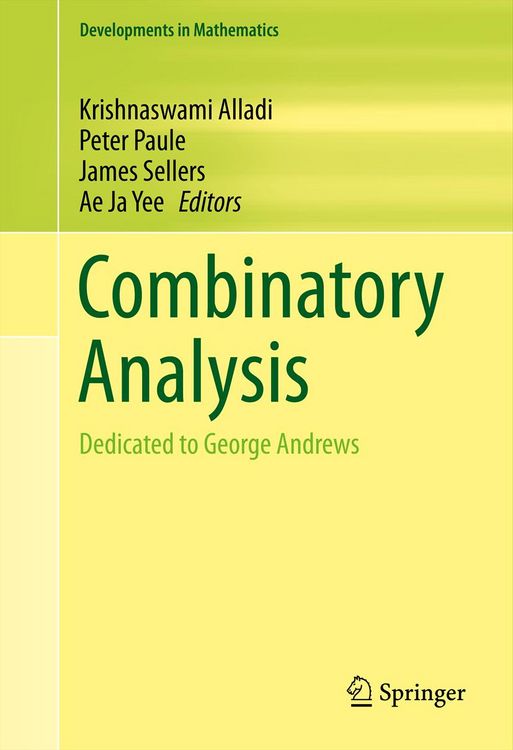 Produktbild: Combinatory Analysis