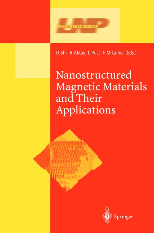 Produktbild: Nanostructured Magnetic Materials and Their Applications