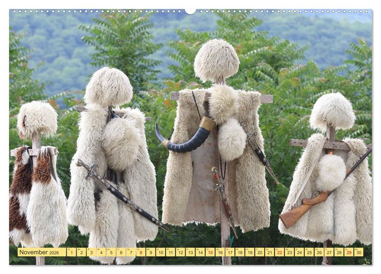 Produktbild: GEORGIEN (hochwertiger Premium Wandkalender 2026 DIN A2 quer), Kunstdruck in Hochglanz