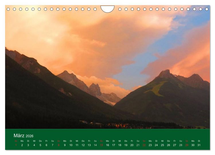 Produktbild: Stubaital (Wandkalender 2026 DIN A4 quer), CALVENDO Monatskalender