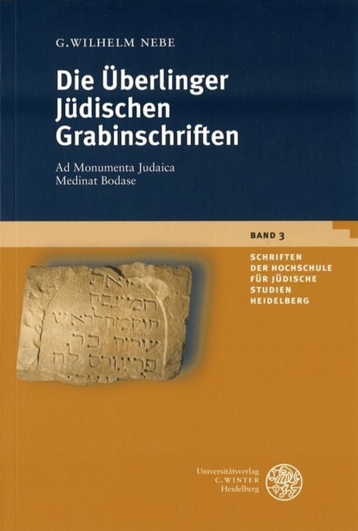 Produktbild: Die Überlinger Jüdischen Grabinschriften