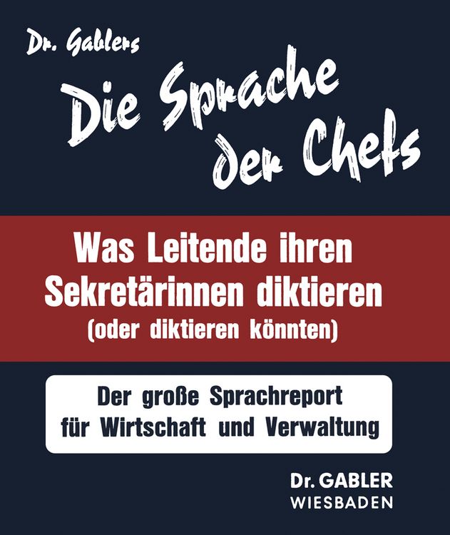 Produktbild: Die Sprache der Chefs
