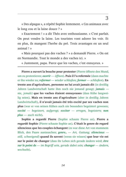 Produktbild: L'Alpaga de Normandie - Franz&ouml;sisch lernen mit lustigen Kurzgeschichten A1-A2 (+ Audio-Online)