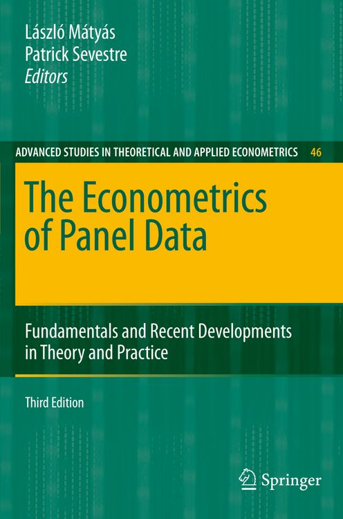 Produktbild: The Econometrics of Panel Data