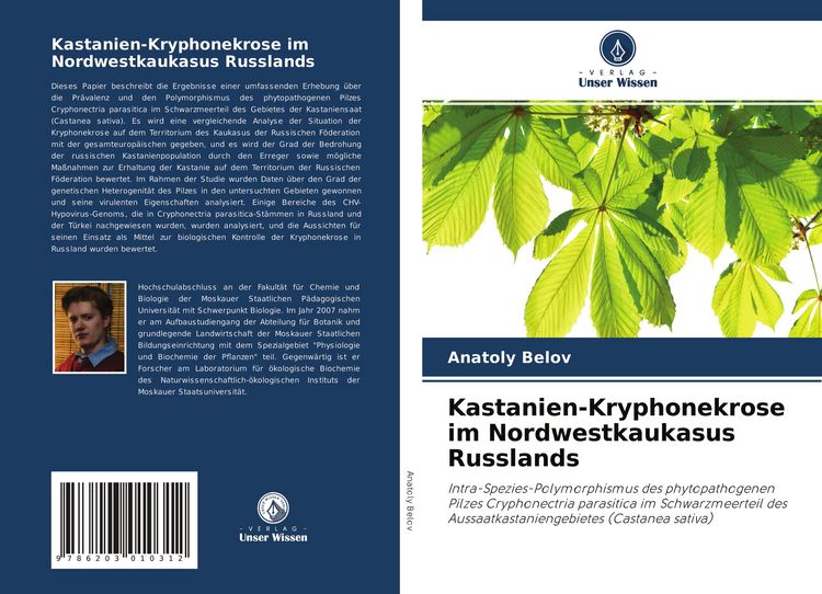 Produktbild: Kastanien-Kryphonekrose im Nordwestkaukasus Russlands