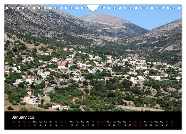 Produktbild: Kefalonia - Dreams of Greece (Wall Calendar 2026 DIN A4 landscape), CALVENDO 12 Month Wall Calendar