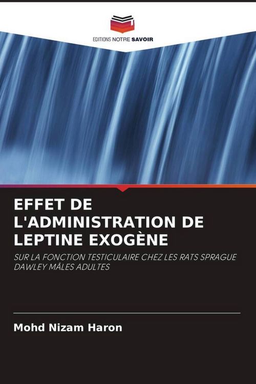 Produktbild: Effet De L'administration De Leptine Exog&egrave;ne