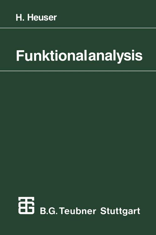 Produktbild: Funktionalanalysis