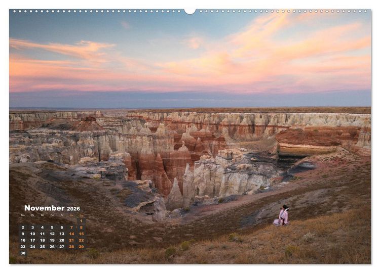 Produktbild: Kraftpl&auml;tze der Indianer (Wandkalender 2026 DIN A2 quer), CALVENDO Monatskalender