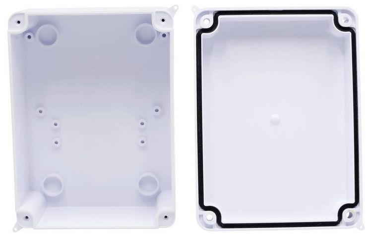 Produktbild: TRU COMPONENTS TC-RB 150x110x70 TC-10239096 Installations-Geh&auml;use ABS Kunststoff Wei&szlig; 1St.