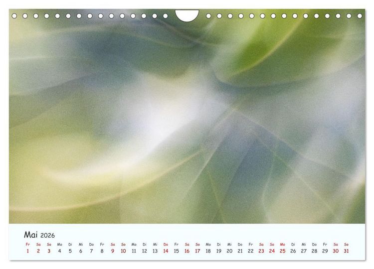 Produktbild: Farbgrafik - Die Sch&ouml;nheit der abstrakten Fotografie (Wandkalender 2026 DIN A4 quer), CALVENDO Monatskalender