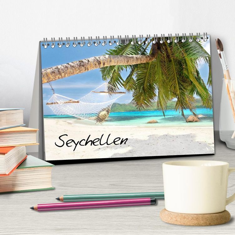 Produktbild: Seychellen (Tischkalender 2026 DIN A5 quer), CALVENDO Monatskalender