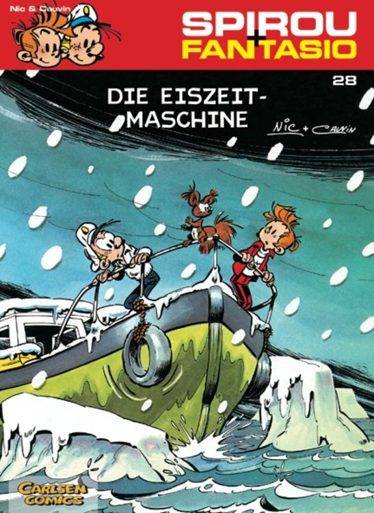 Produktbild: Spirou und Fantasio 28: Die Eiszeit-Maschine