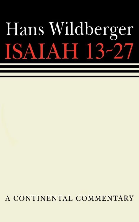 Produktbild: Isaiah 13 to 27