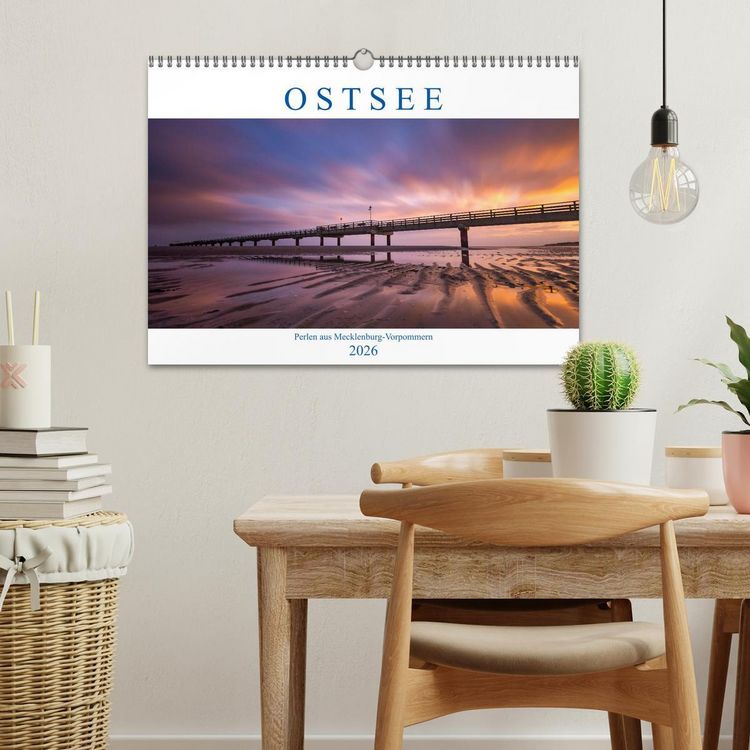 Produktbild: Ostsee - Perlen aus Mecklenburg-Vorpommern (Wandkalender 2026 DIN A3 quer), CALVENDO Monatskalender