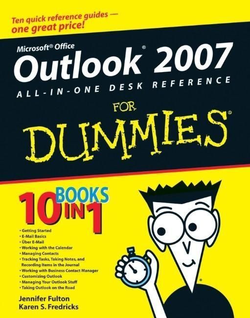 Produktbild: Outlook 2007 All-in-One Desk Reference For Dummies