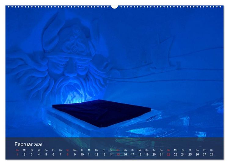 Produktbild: Lappland 2026 (Wandkalender 2026 DIN A2 quer), CALVENDO Monatskalender