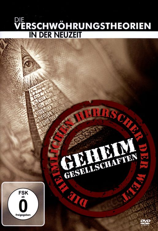 Produktbild: Geheimgesellschaften - Die Verschw&ouml;rungstheorien in der Neuzeit