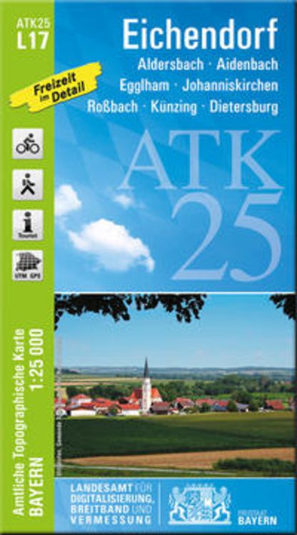 Produktbild: Eichendorf 1 : 25 000