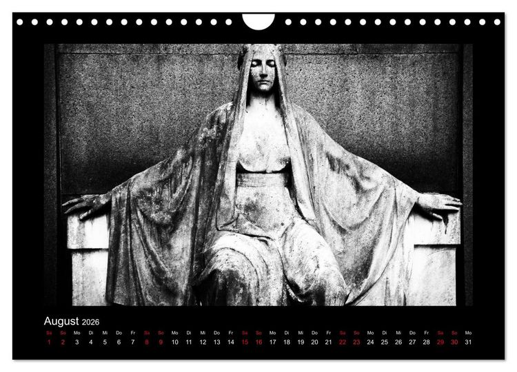 Produktbild: Die Engel von Melaten (Wandkalender 2026 DIN A4 quer), CALVENDO Monatskalender