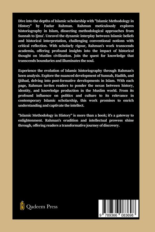 Produktbild: Islamic Methodology in History