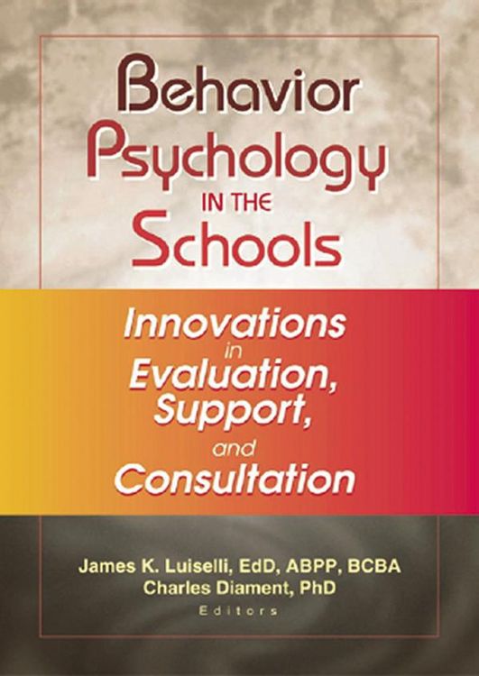 Produktbild: Behavior Psychology in the Schools