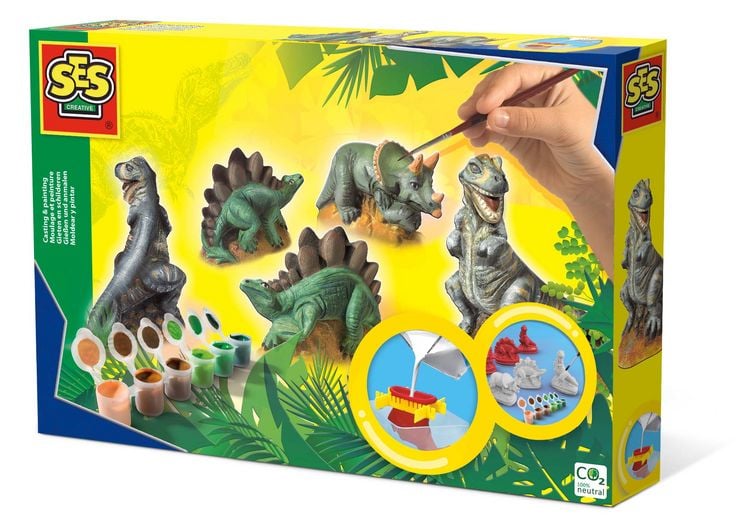 Produktbild: Dinos gie&szlig;en und anmalen