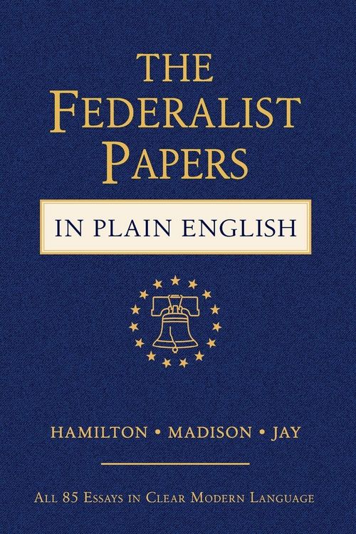 Produktbild: The Federalist Papers in Plain English