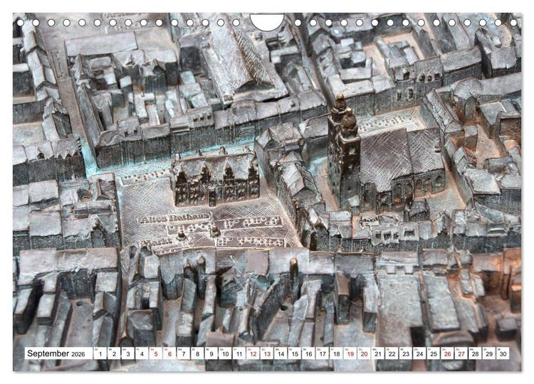 Produktbild: Die Lutherstadt Wittenberg (Wandkalender 2026 DIN A4 quer), CALVENDO Monatskalender