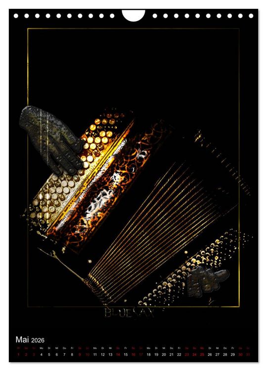 Produktbild: Jazz Ewig (Wandkalender 2026 DIN A4 hoch), CALVENDO Monatskalender