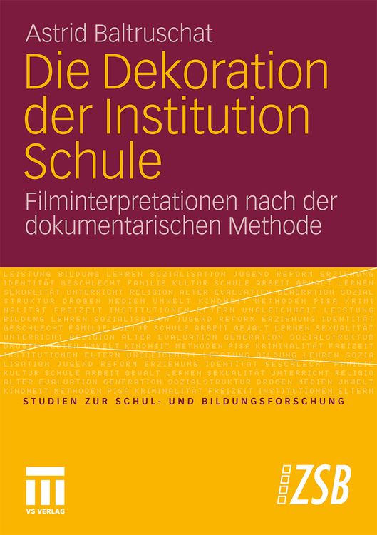 Produktbild: Die Dekoration der Institution Schule