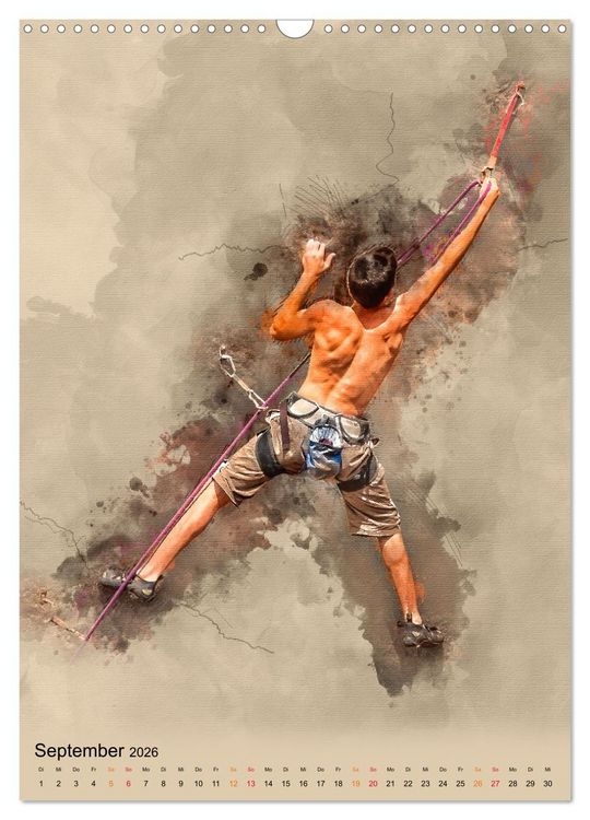 Produktbild: Sport und Fun (Wandkalender 2026 DIN A3 hoch), CALVENDO Monatskalender