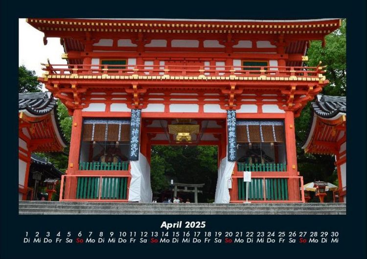 Produktbild: Tempel 2025 Fotokalender DIN A4