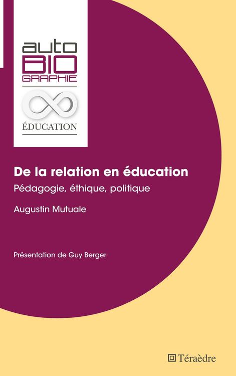 Produktbild: De la relation en &eacute;ducation