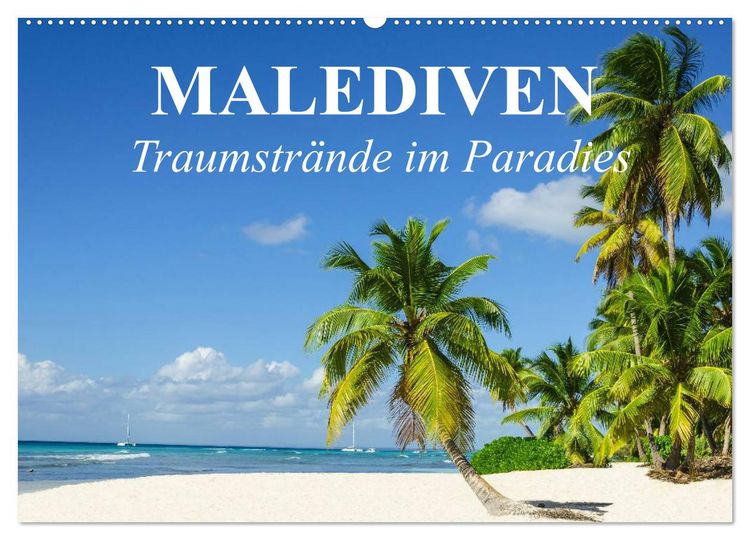 Produktbild: Malediven - Traumstr&auml;nde im Paradies (Wandkalender 2026 DIN A2 quer), CALVENDO Monatskalender