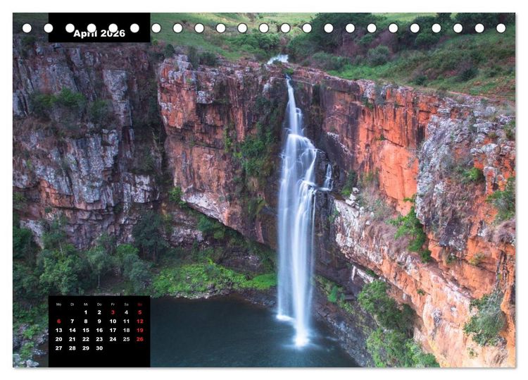 Produktbild: Blickpunkte des S&uuml;dlichen Afrika (Tischkalender 2026 DIN A5 quer), CALVENDO Monatskalender
