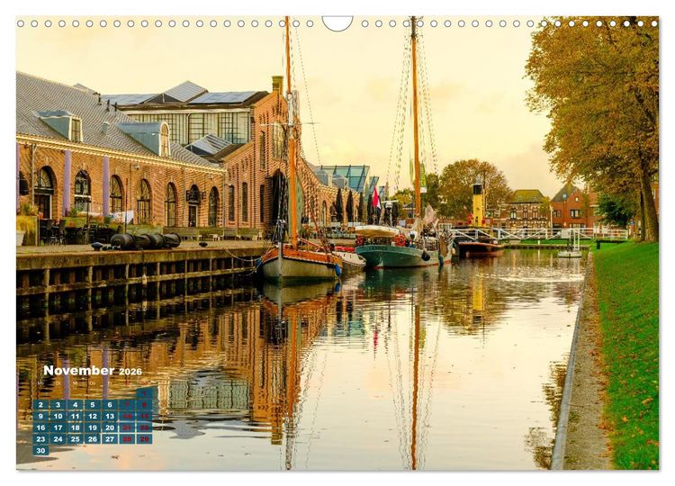Produktbild: Der Nordholland-Kanal (Wandkalender 2026 DIN A3 quer), CALVENDO Monatskalender