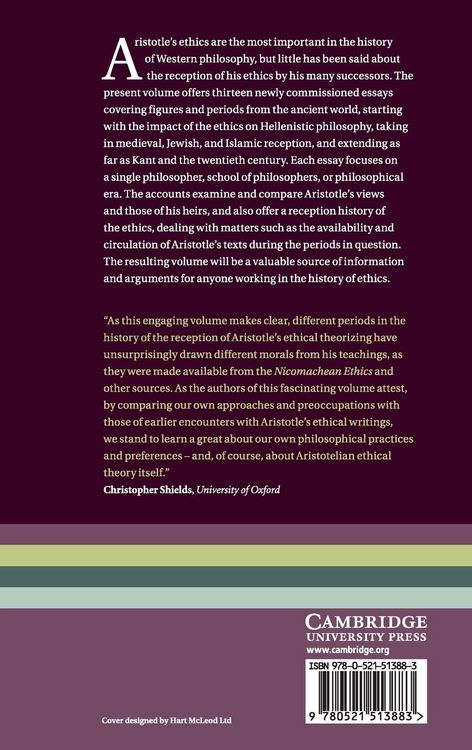 Produktbild: The Reception of Aristotle's Ethics