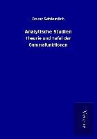Produktbild: Analytische Studien