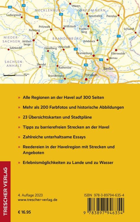 Produktbild: TRESCHER Reisef&uuml;hrer Havel