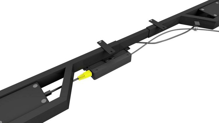 Produktbild: RAIDSONIC Ergonomisches Tischgestell, motorisierte Sit-Stand L&ouml;sung ohne Tischplatte, 2 Motoren