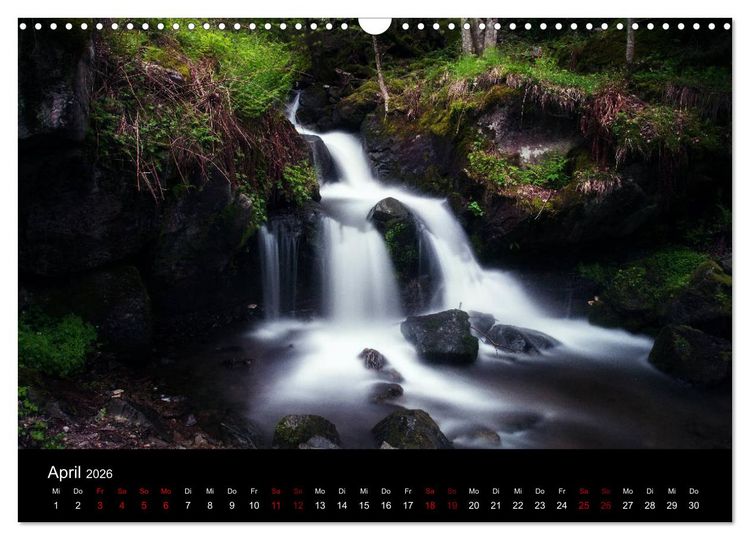 Produktbild: Wundersame Natur in Deutschland (Wandkalender 2026 DIN A3 quer), CALVENDO Monatskalender