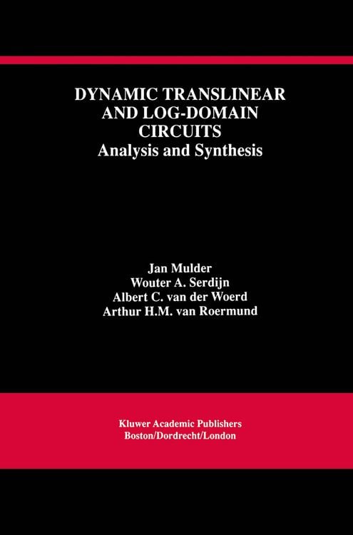 Produktbild: Dynamic Translinear and Log-Domain Circuits