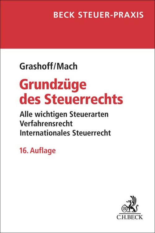 Produktbild: Grundz&uuml;ge des Steuerrechts