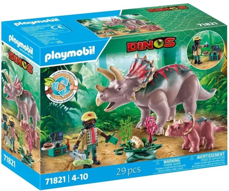 Produktbild: 71821 Triceratops mit Jungtier