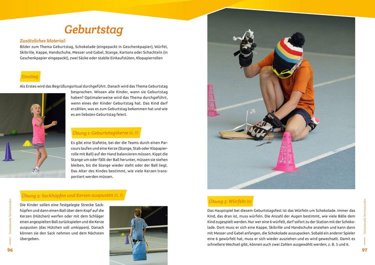 Produktbild: Fantasievolle Tennisstunden