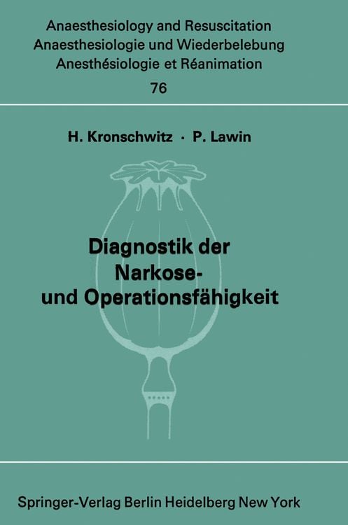 Produktbild: Diagnostik der Narkose- und Operationsf&auml;higkeit