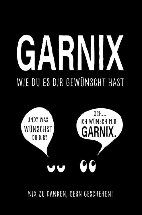 Produktbild: Garnix, wie du es dir gew&uuml;nscht hast