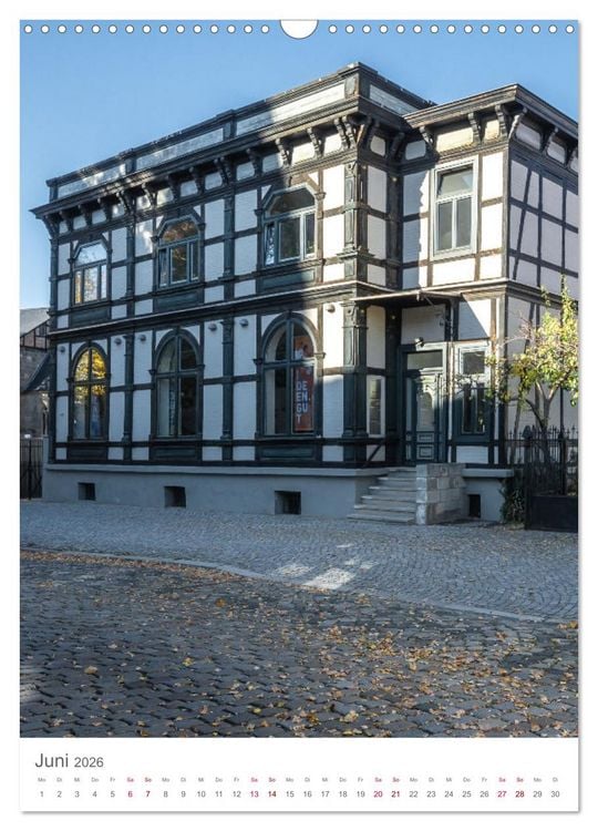 Produktbild: Fachwerk in Halberstadt (Wandkalender 2026 DIN A3 hoch), CALVENDO Monatskalender