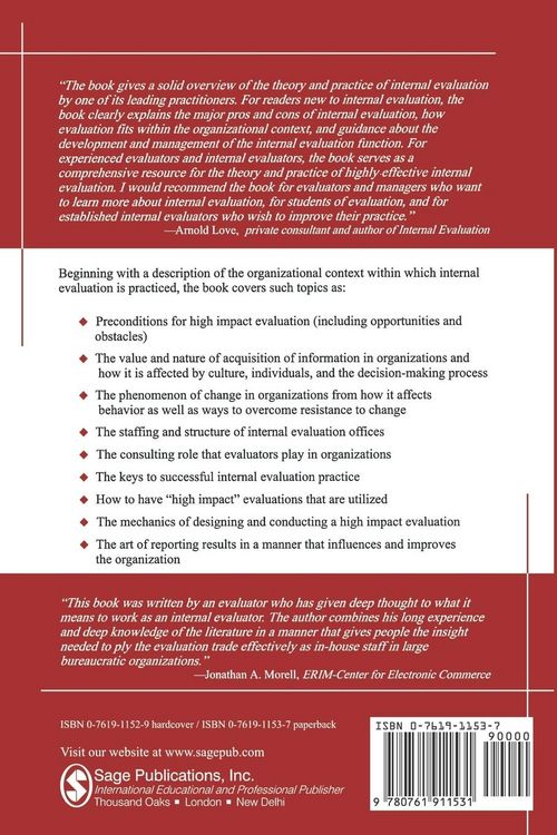 Produktbild: High Impact Internal Evaluation